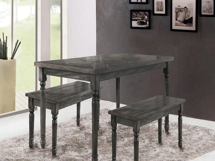 Rectangular Dining Table - Gray