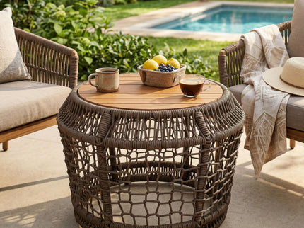 Modern Bohemian Side Table