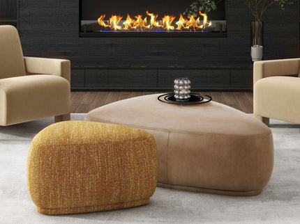 Pebble - Rounded Triangle Cocktail Ottoman