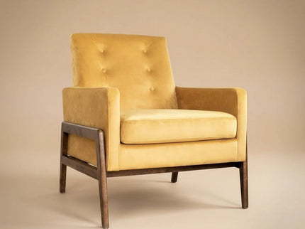 Cole - Solid Wood Lounge Chair