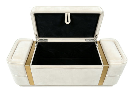 Storage Bench Upholstered Ottoman Bed End Bench With Lift Top Storage