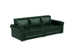 Green / Faux Leather