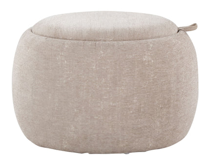Tray - Pouf Contemporary Ottoman