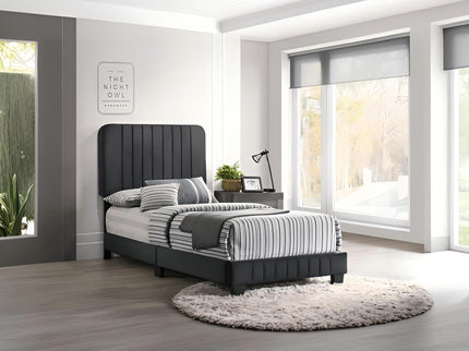 Channel Tufted Bed