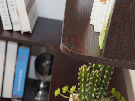 L-Shaped Corner Bookshelf