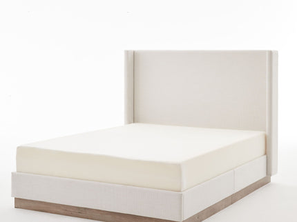 Hosford - Minimalist Upholstered Wingback Bed