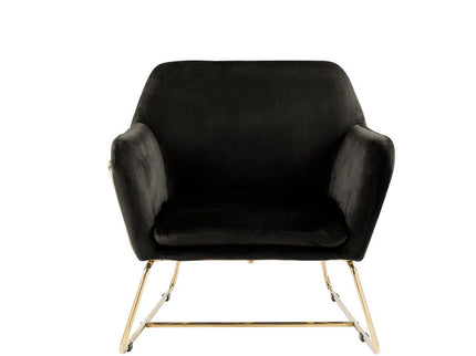 Keira - Accent Chair With Metal Base