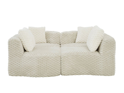 Modular Sectional Sofa With Free Combination Design