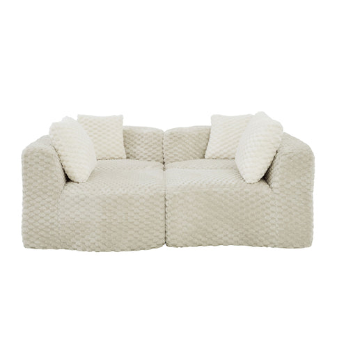 Modular Sectional Sofa With Free Combination Design