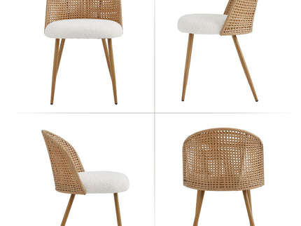Bohemian Style Double Seater Dining Chair