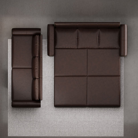 Chesterfield Sofa & Pull Out Bed