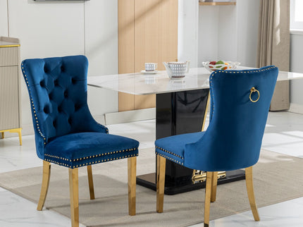 Nikki - Modern, High-End Tufted Dining Chair (Set of 2)