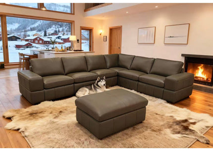 Large Square Arms Modular Sectional