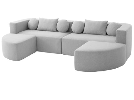 Boneless - Couch Modular Sectional Sofa With Deep Seating And Curved Design