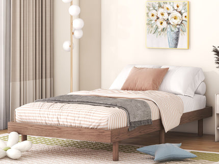 Modern Floating Platform Bed Frame