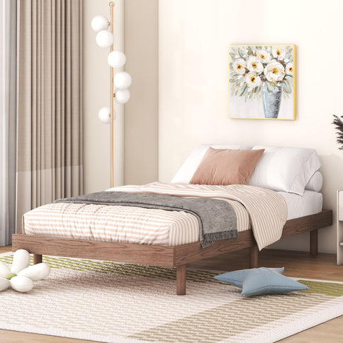 Modern Floating Platform Bed Frame
