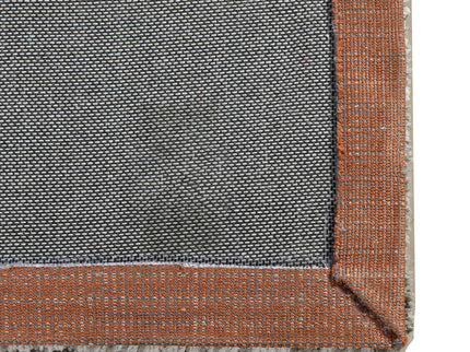 Quarry - 5' X 6.5' Abstract Area Rug - Gray / Orange