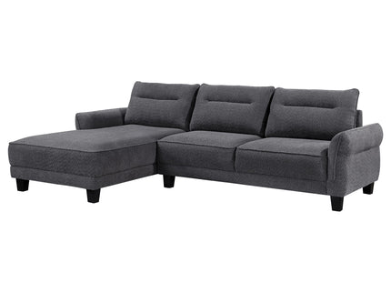 Verona - Loose Back Sectional Sofa - Gray