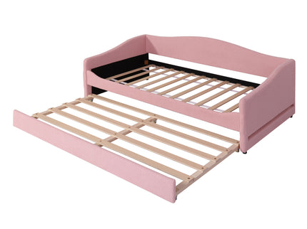 Design Upholstered Daybed With Light And Trundle