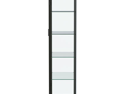 Nevra - 4 Shelf Display LED Curio Cabinet