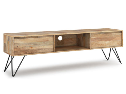 Hunter - Handcrafted TV Media Stand - Natural