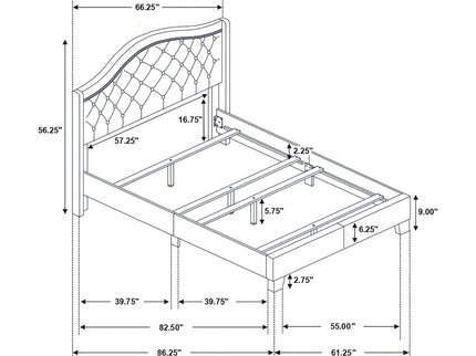 Copper - Wingback Bed