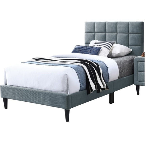 Modern Bed With Adjustable Headboard
