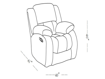 Stonic - Design Reclining Set