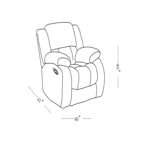 Stonic - Design Reclining Set
