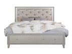 Pearl Silver / King / 2 Drawers