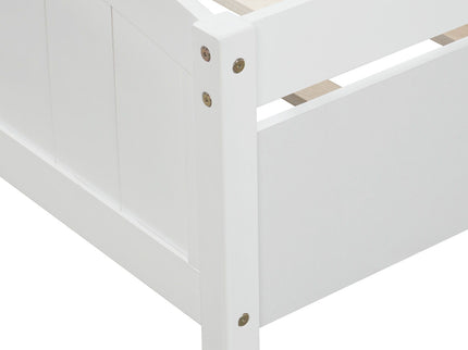 Platform Bed & Headboard, Footboard And Wood Slat Support