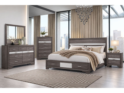Ryder - 5 Piece Bedroom Set With Drawer Footboard