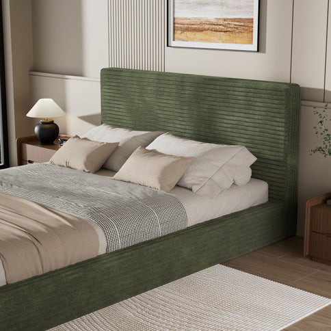 Airframe - Upholstered Bed Frame, Cloud Soft Headboard