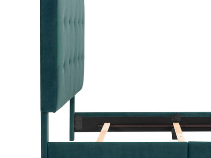 Tufted Upholstered Platform Bed