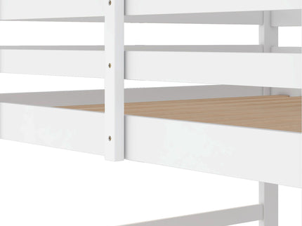 Solid Construction, Bunk Bed With Ladder