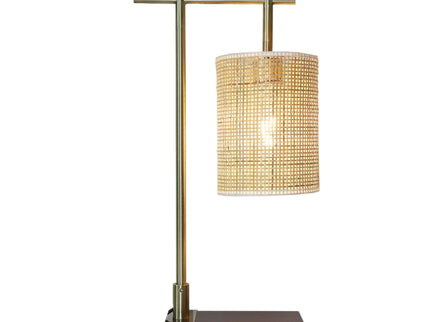 Bedroom Table Lamp With Lampshade - Bronze