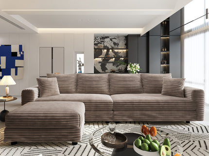 Modern Comfy Upholstered Sofa Cloud Couch & Deep Seat Couches