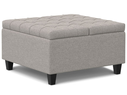 Harrison - Upholstered Coffee Table Storage Ottoman