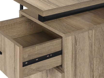Computer Desk, Home Office, Laptop, Left, Right Set-Up, Storage Drawers, Work, Contemporary, Modern