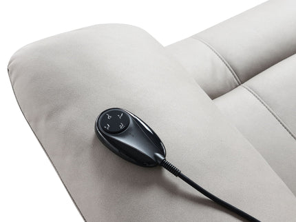 Chriki - Polished Power Motion Recliner With Lift Heating Massage Chair