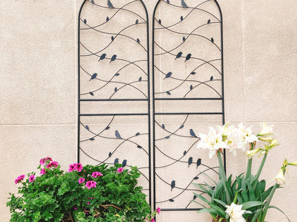 Garden Rustproof Trellis For Climbing Plants