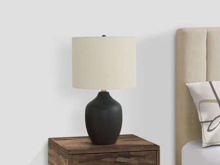 Lighting, Table Lamp, Ceramic, Transitional - Black / Cream