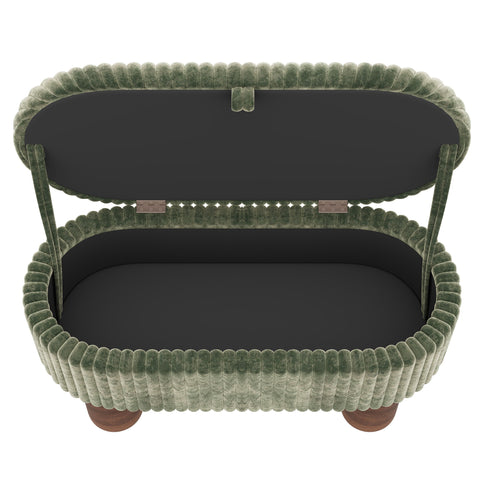 Modern Storage Ottoman Bench For Living Room