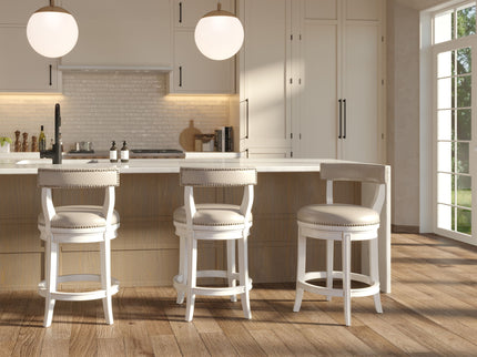 Stool & Upholstered Seat And Back