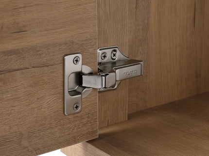 Floating Bathroom Vanity With Resin Sink And Soft Close Doors