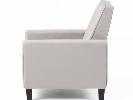 Upholstered Push Back Recliner Chair For Living Room