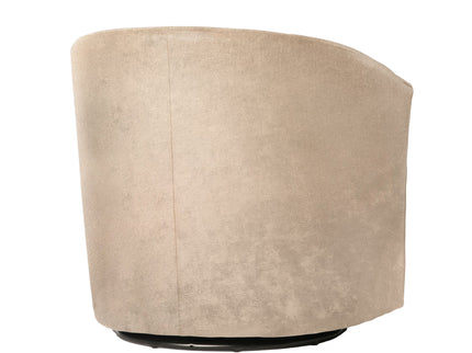 Eden - Swivel Chair With Upholstery And Hardwood Frame