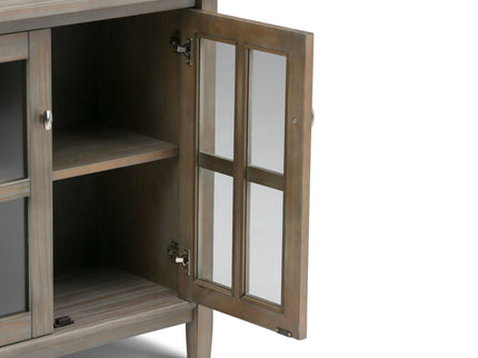 Warm Shaker - Handcrafted Low Storage Cabinet