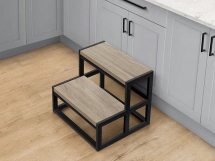 Ladder, Step Stool, Contemporary - Taupe