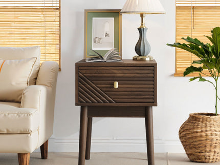 Medieval - Bedside Table - Walnut